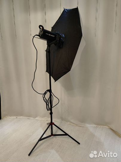 Импульсный свет вспышка Godox 400 стойка софт