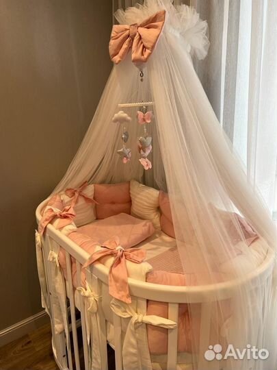 Бортики на кроватку