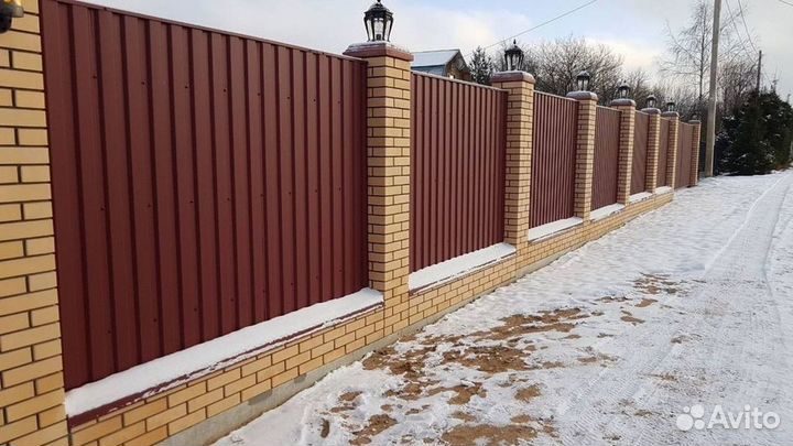 Забор под ключ 242