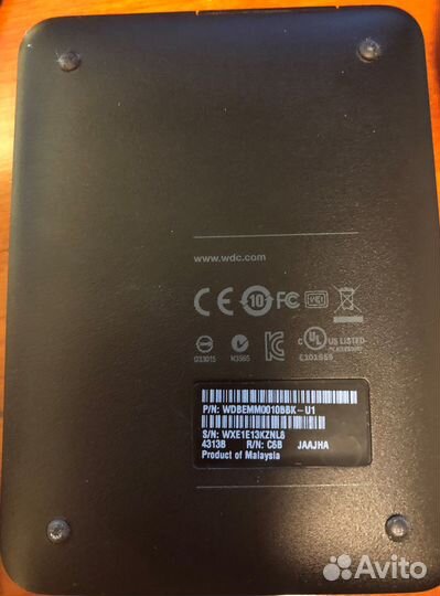 Внешний жесткий диск 1 тб WD My Passport