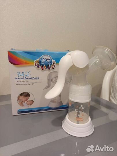 Молокоотсос ручной Canpol babies basic