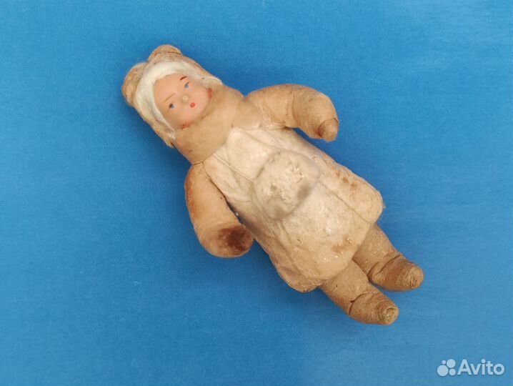 Ватная елочная игрушка СССР
