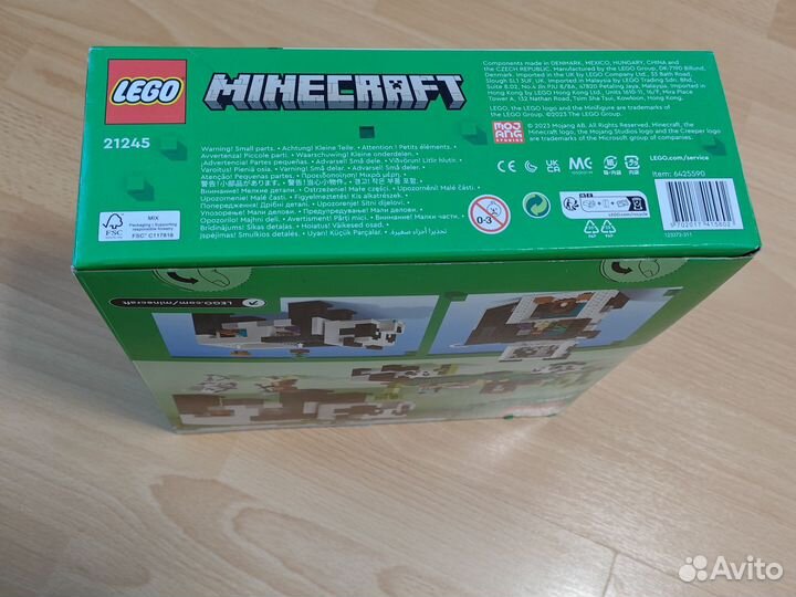 Новый Lego 21245 Minecraft Дом панды