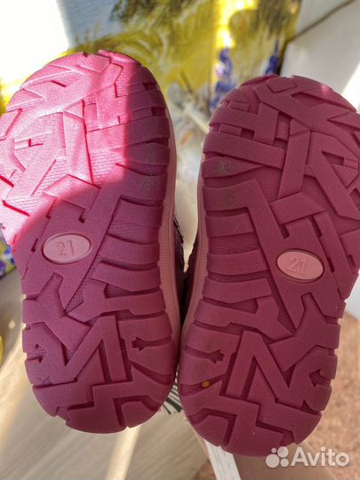 Сапоги зимние для девочки 21