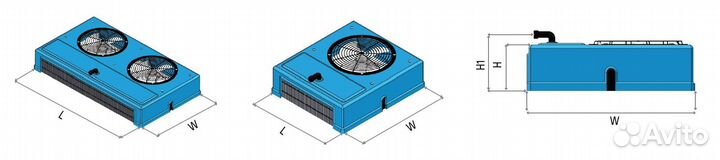 Воздухоохладитель 0,4 кВт FrigoCool DRM 1
