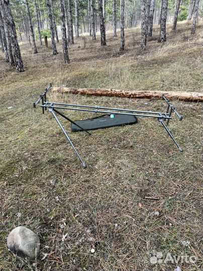 Род-под на 4 удилища нержавейка