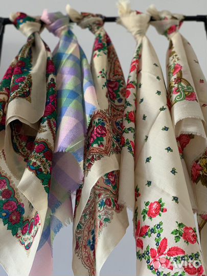 Шерстяные платки СССР