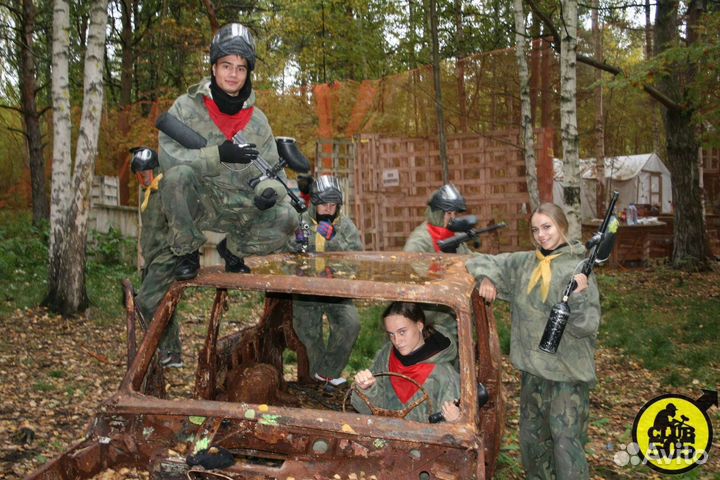 Пейнтбол у Беговой