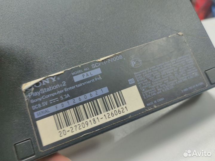 Приставка Sony PS2 scph-77008