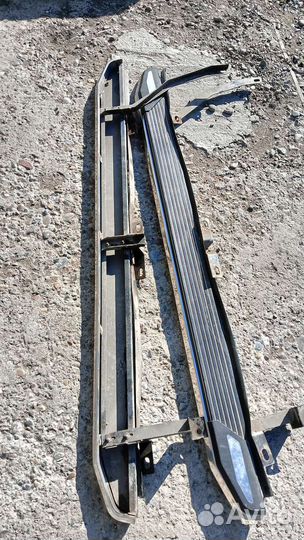 Подножки пороги Toyota highlander xu40