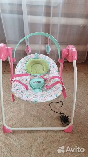 Детские электронные качели