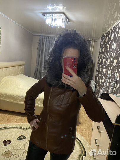 Куртка кожаная натуральная