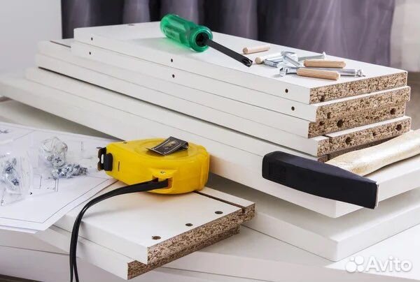 Сборка и установка кухонной мебели