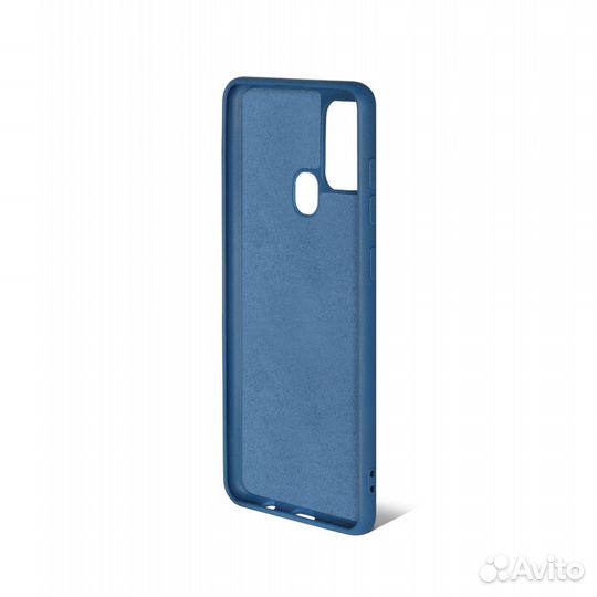 Силиконовый чехол с микрофиброй для Realme Narzo 3