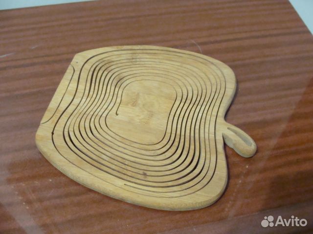 Ваза для фруктов(дерево) складная форма яблоко и