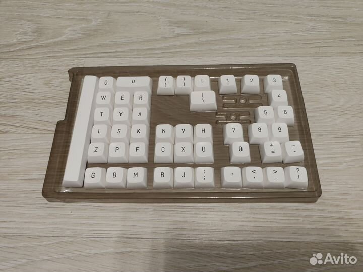 Комплект кейкапов белые