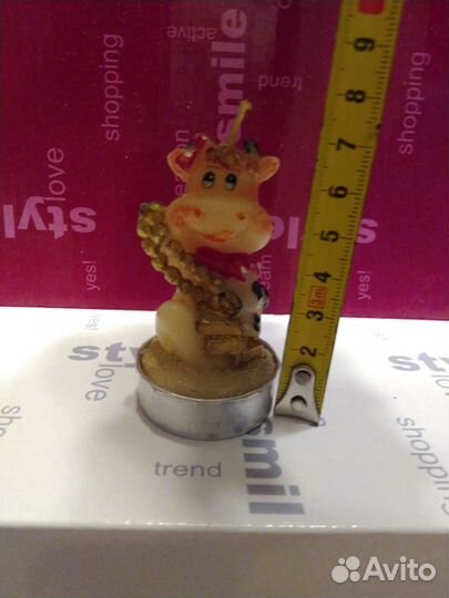 Свечи, подсвечник