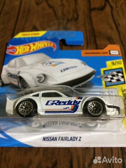 Hot Wheels Nissan Fairlady Z конец 2017-2018 гв