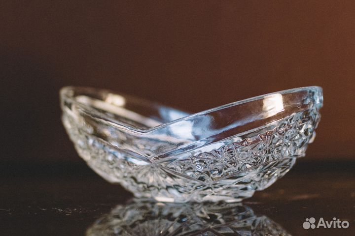 Салатницы хрустальные