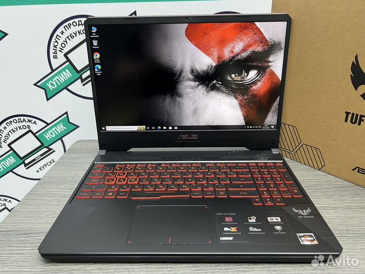 Топ Asus TUF Ryzen 5-3550H 8Gb DDR4 RX560X SSD 512