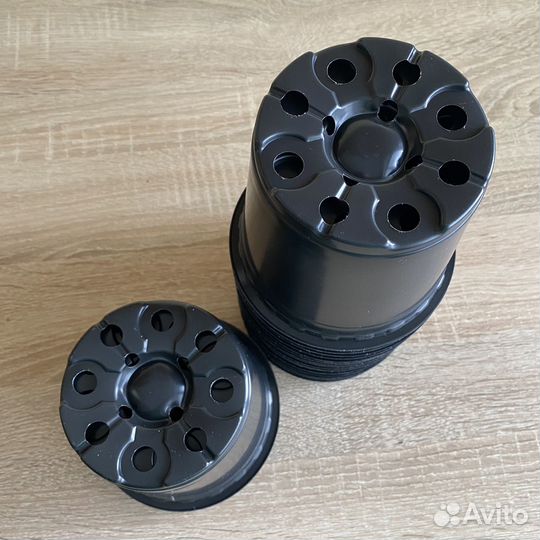 Горшки для цветов новые набор 21 шт