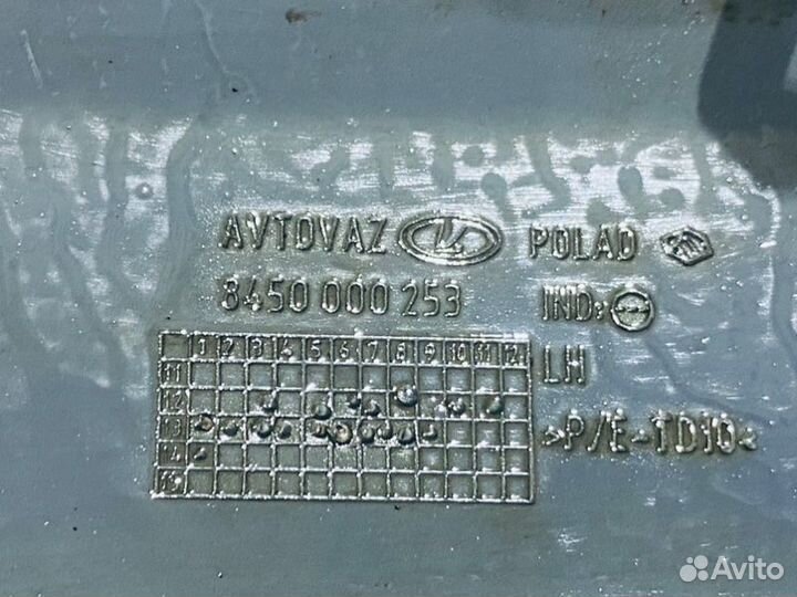 Накладка фары левая LADA Largus универсал K4M 2014