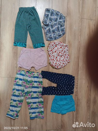 Детские вещи пакетом для девочек 86 92