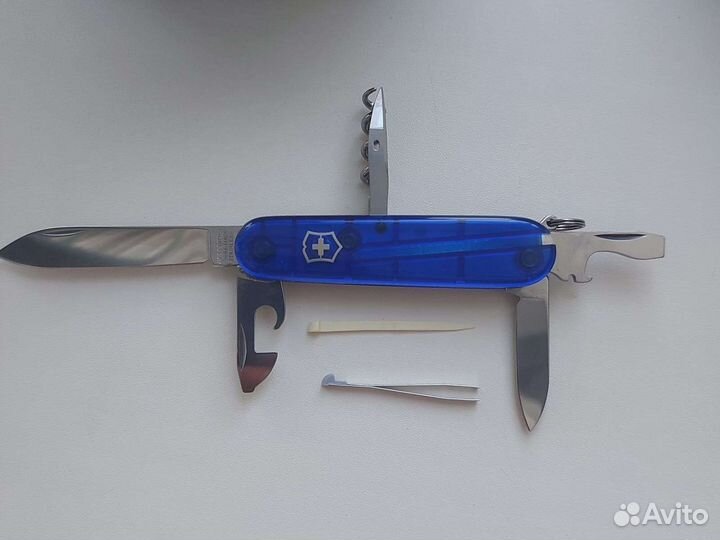 Нож складной victorinox синий