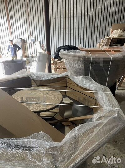 Банный чан на дровах. Купель