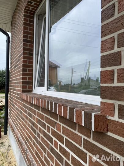 Кирпич облицовочный бааврская кладка