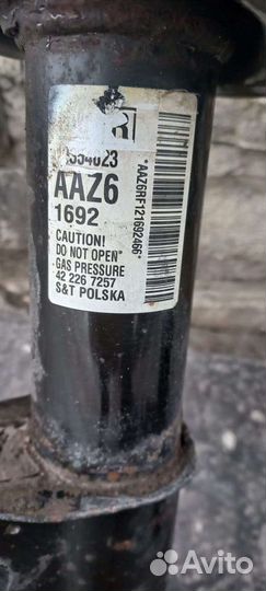 Амортизатор подвески опель астраJ