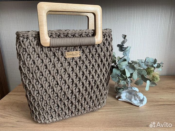 Сумка вязаная крючком