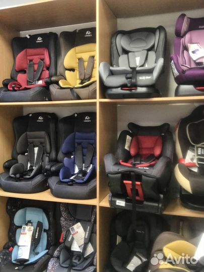 Автокресла от 0 до 36 кг разных расцветок