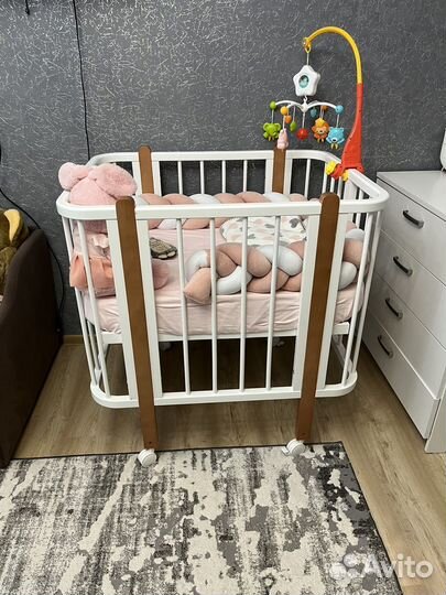 Детская кровать для новорожденных бу