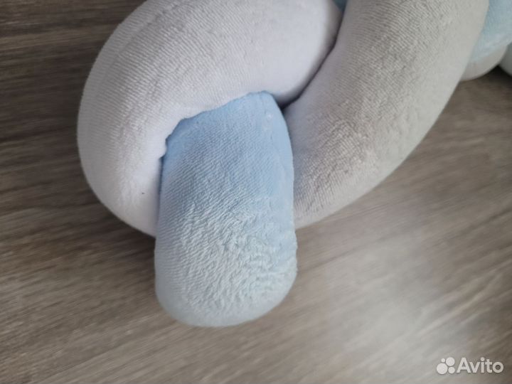 Бортик косичка в кроватку