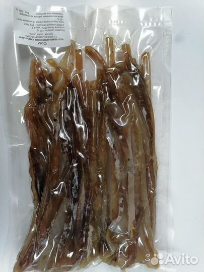 Рыба, соломка рыбная коп/вяленая