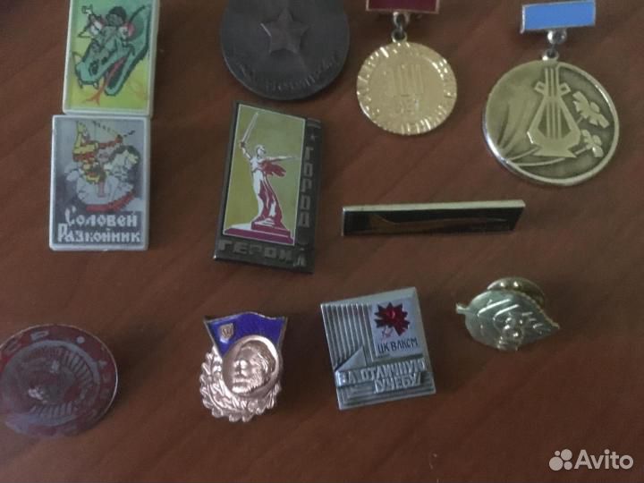 Монета\удачу, значки СССР