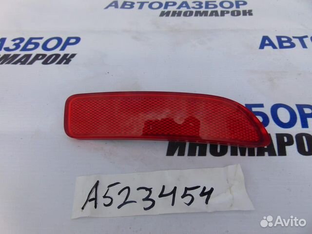 Отражатель в бампер задний правый для Renault Dokk