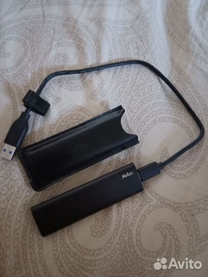 Внешний SSD Netac новый 500gb
