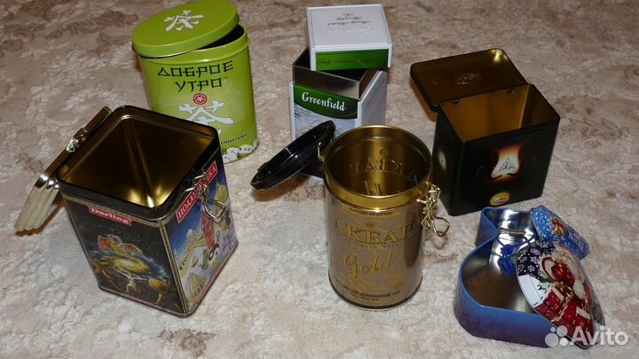 Банки (коробки) жестяные