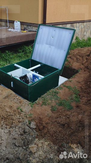 Монтаж септиков и автономных канализаций под ключ