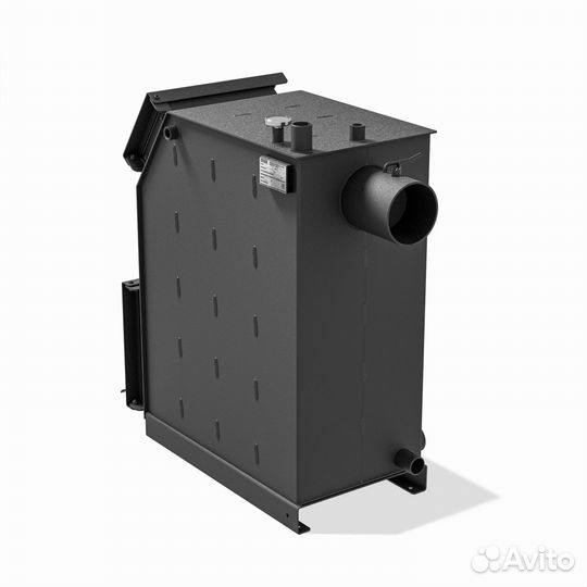 Твердотопливный котёл с увеличенной топкой