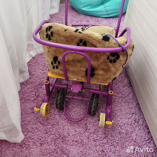Детские санки с колесами