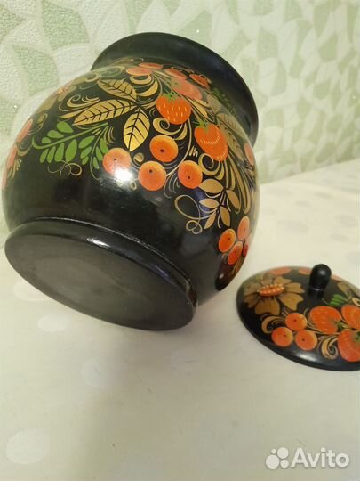 Хохлома бочонок