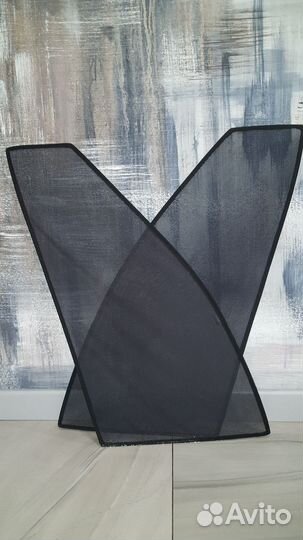 Каркасные шторки на Hyundai Santa Fe 2015 г