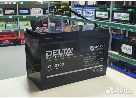 Аккумулятор delta Battery DT 12100 12V 100Ah