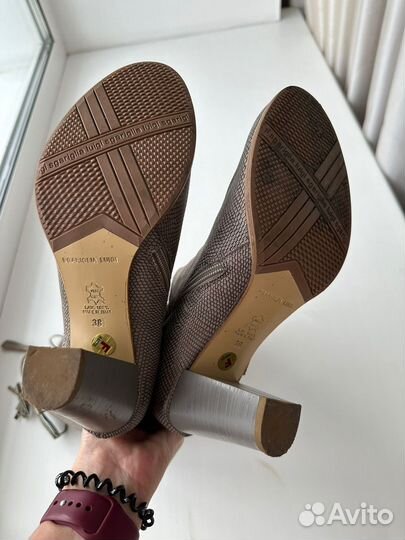 Сапоги женские натуральная кожа 38 размер весна