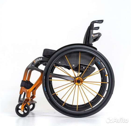 Лёгкая инвалидная коляска из карбона iCross active