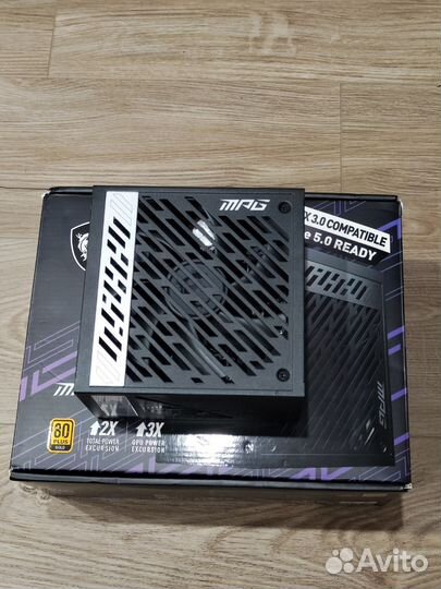 Блок питания MSI MPG A850G pcie5, 12vhpwr