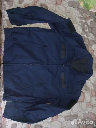 Офисная военная форма синяя